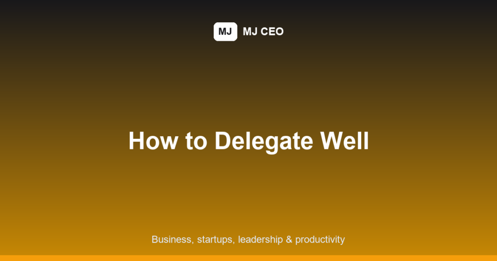 how to delegate featured image