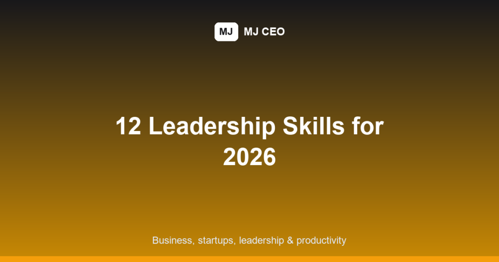 leadership skills featured image