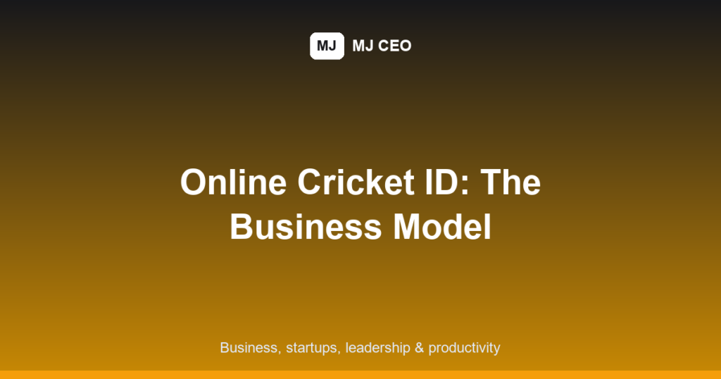 online cricket id featured image