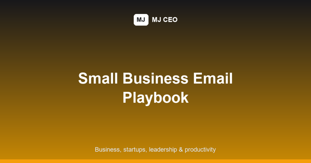 email marketing for small business featured image